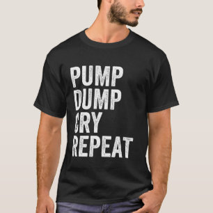 Krypto-Meme-Münze Lustiges T-Shirt HODL Degen Lebe