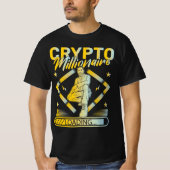 KRYPTO-MILLIONAIRE-LADUNG - FUNNY KRYPTOCURRENCY T-Shirt (Vorderseite)