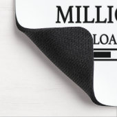 Krypto Millionaire-Ladung Mousepad (Ecke)