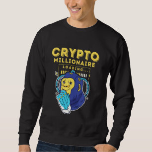 Krypto Millionaire-Ladung Sweatshirt