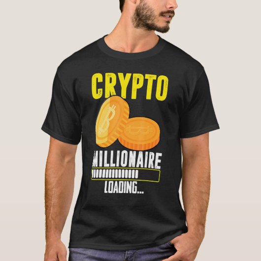 Krypto Millionaire-Ladung T-Shirt (Vorderseite)