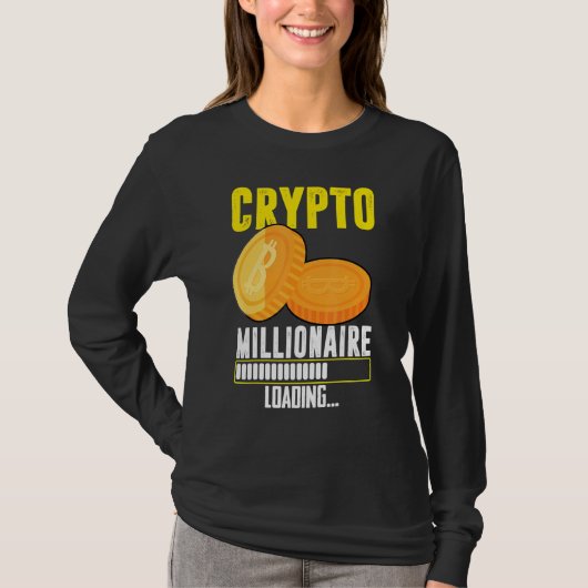 Krypto Millionaire-Ladung T-Shirt (Vorderseite)