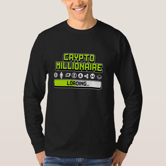 Krypto Millionaire-Ladung T-Shirt (Vorderseite)