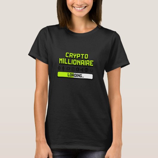 Krypto Millionaire-Ladung T-Shirt (Vorderseite)