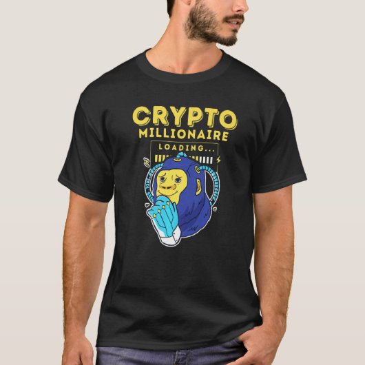Krypto Millionaire-Prämie T-Shirt (Vorderseite)