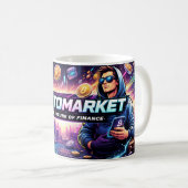 Krypto-Münze Kaffeetasse (VorderseiteRechts)