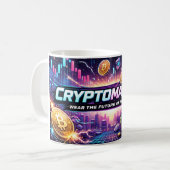Krypto-Münze Kaffeetasse (Vorderseite Links)