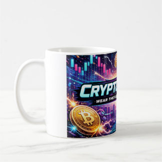 Krypto-Münze Kaffeetasse