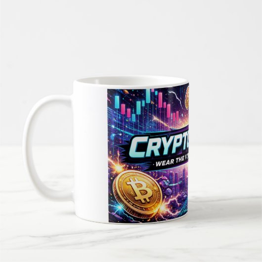 Krypto-Münze Kaffeetasse (Links)