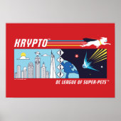 Krypto Outer-Space to Metropolis Poster (Vorne)