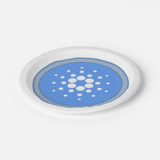 Krypto Pappteller (Schrägansicht)