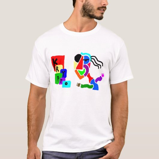 krypto picaso T-Stück T-Shirt (Vorderseite)
