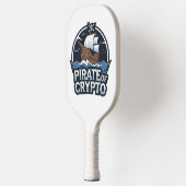 Krypto-Pirat Pickleball Schläger (Links)