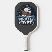 Krypto-Pirat Pickleball Schläger (Rückseite)