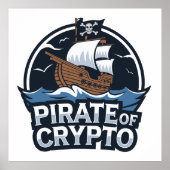 Krypto-Pirat Poster (Vorne)