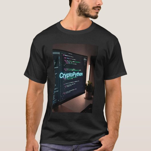 Krypto Python T-Shirt (Vorderseite)