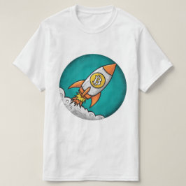 Krypto-Rakete: Bitcoin zum Mond! T-Shirt