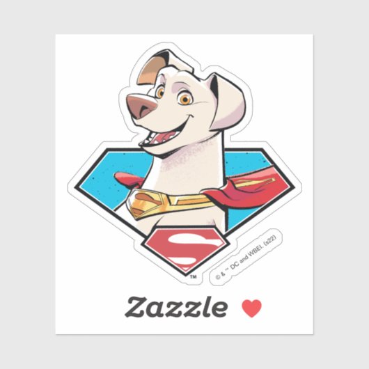 Krypto S-Shield Graphic Aufkleber (Blatt)