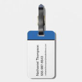 Krypto S-Shield Graphic Gepäckanhänger (Rückseite vertikal)