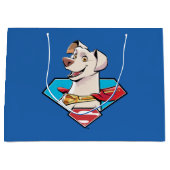 Krypto S-Shield Graphic Große Geschenktüte (Vorderseite)