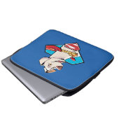 Krypto S-Shield Graphic Laptopschutzhülle (Vorne Knopf)