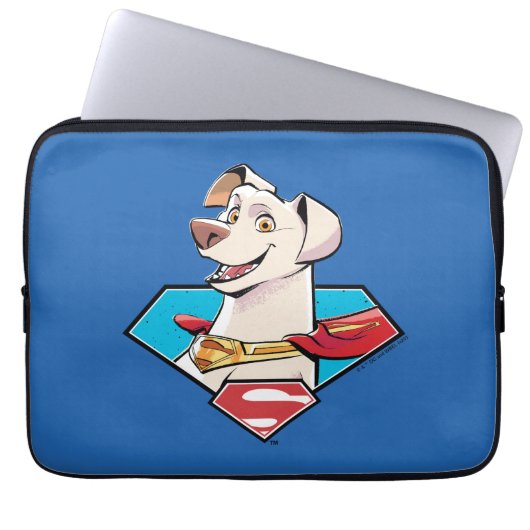 Krypto S-Shield Graphic Laptopschutzhülle (Vorderseite)