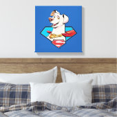 Krypto S-Shield Graphic Leinwanddruck (Insitu (Schlafzimmer))