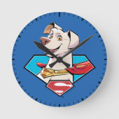 Krypto S-Shield Graphic Runde Wanduhr (Vorderseite)