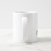 Krypto Schläft Nie Aber Ich Tasse (Rückseite)
