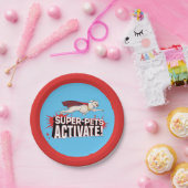 Krypto: Super-Pets aktivieren! Pappteller (Party)