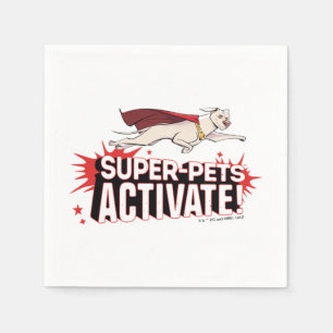Krypto: Super-Pets aktivieren! Serviette