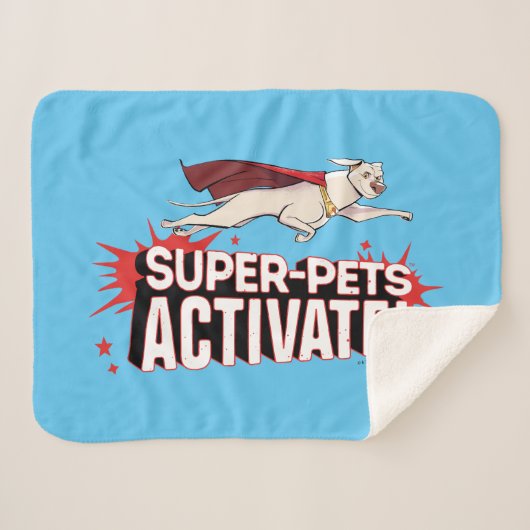 Krypto: Super-Pets aktivieren! Sherpadecke (Vorderseite (Horizontal))
