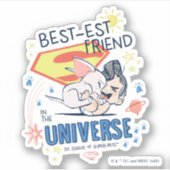 Krypto & Superman: Der beste Freund im Universum Aufkleber (Vorderseite)