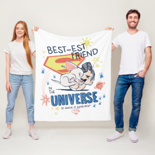 Krypto & Superman: Der beste Freund im Universum Fleecedecke