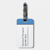 Krypto & Superman: Der beste Freund im Universum Gepäckanhänger (Rückseite vertikal)