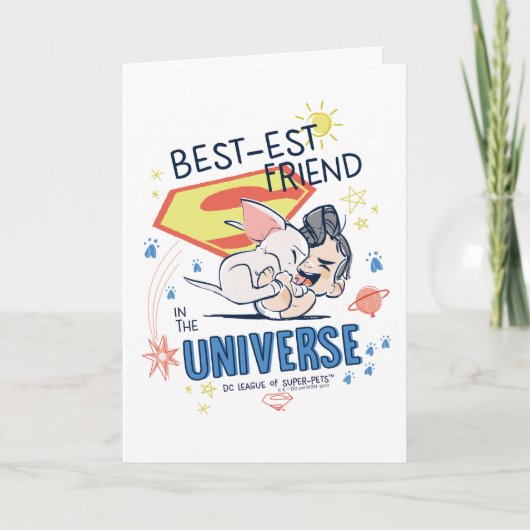 Krypto & Superman: Der beste Freund im Universum Karte (Vorderseite)