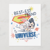 Krypto & Superman: Der beste Freund im Universum Postkarte (Vorderseite)