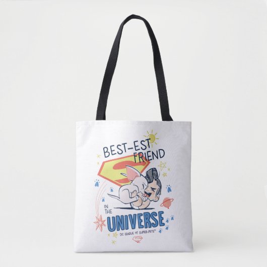 Krypto & Superman: Der beste Freund im Universum Tasche (Vorderseite)