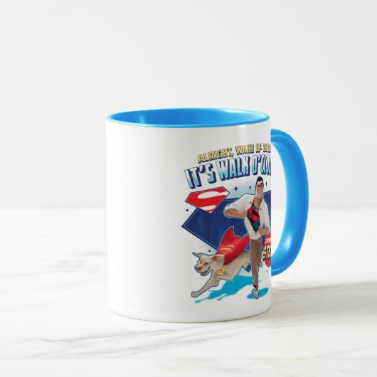 Krypto & Superman - Es ist Walk O'Clock! Tasse (VorderseiteRechts)