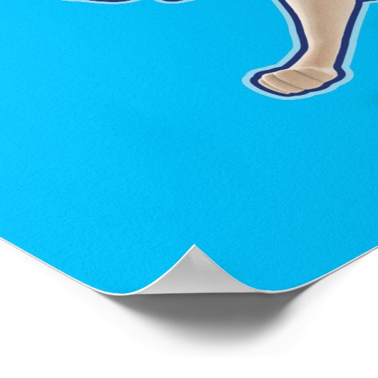 Krypto & Superman - It's Walk O'Clock! Poster (Ecke)