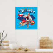 Krypto & Superman - It's Walk O'Clock! Poster (Küche)