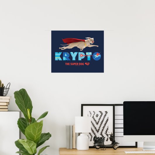 Krypto The Super-Dog Poster (Heimbüro)