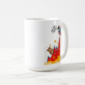 Krypto- und Aktienmarkt-Humor Kaffeetasse (VorderseiteRechts)