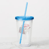 Krypto und Superman Acryltrinkbecher (Rückseite)