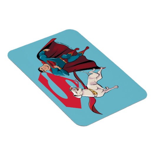 Krypto und Superman Magnet (Rechte Seite)