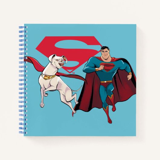 Krypto und Superman Notizblock (Vorderseite)