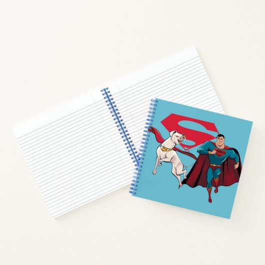 Krypto und Superman Notizblock (Innenseite)