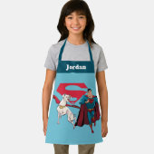 Krypto und Superman Schürze (Insitu)