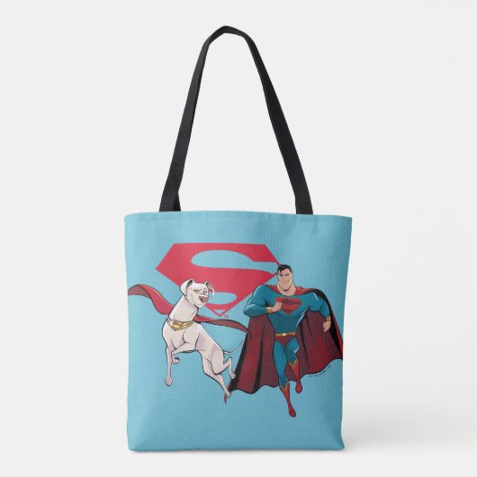 Krypto und Superman Tasche (Rückseite)