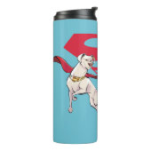 Krypto und Superman Thermosbecher (Nach links gedreht)